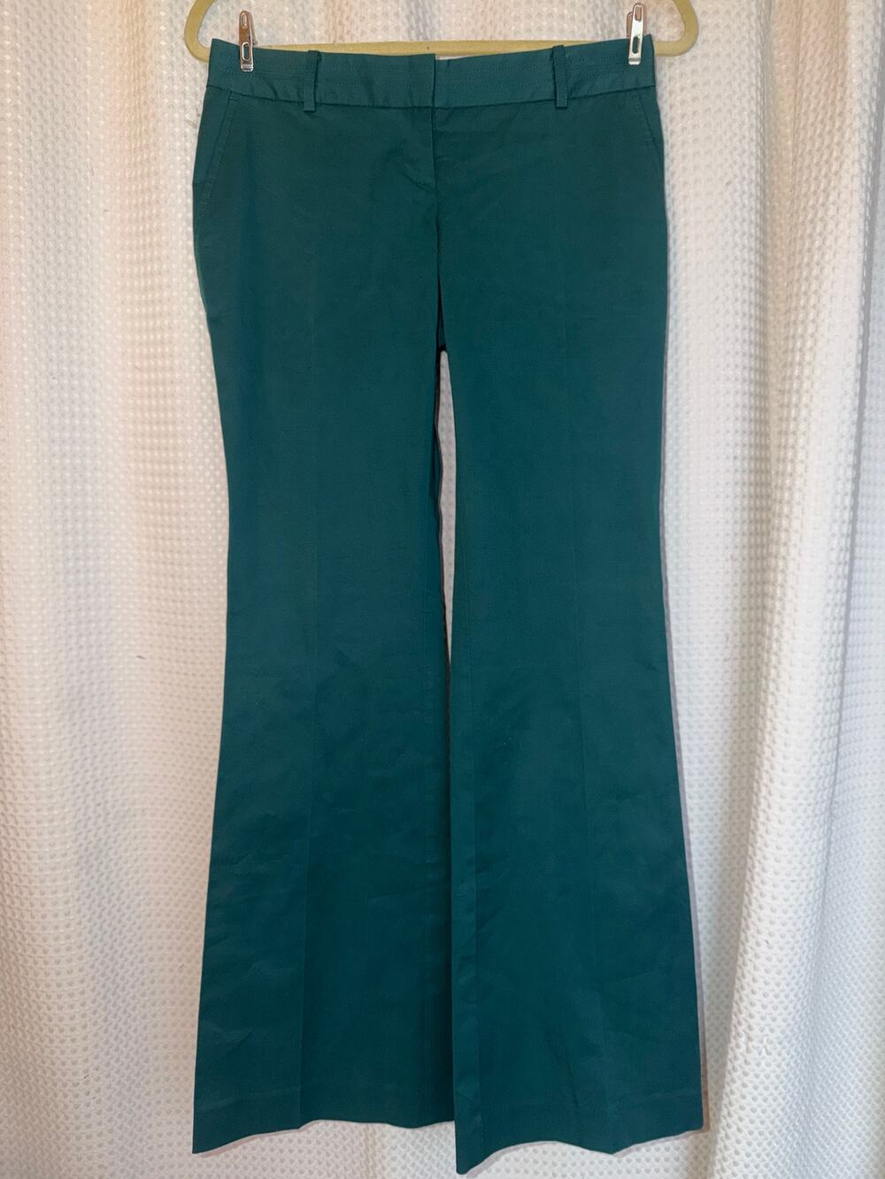 Victoria’s Secret Body The Kate Fit Teal Bootcut Pants Size 2 Y2K